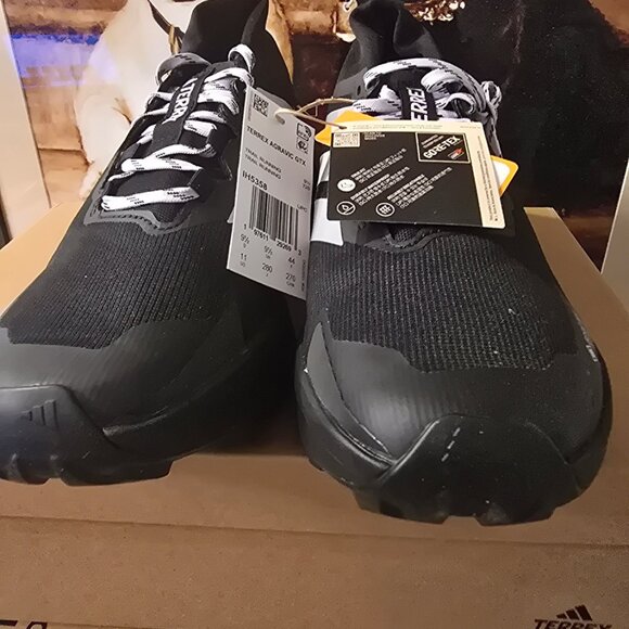 adidas Terrex Agravic Gtx Running Men's Black Sneakers Athletic Shoes IH5358 10 - Picture 4 of 15